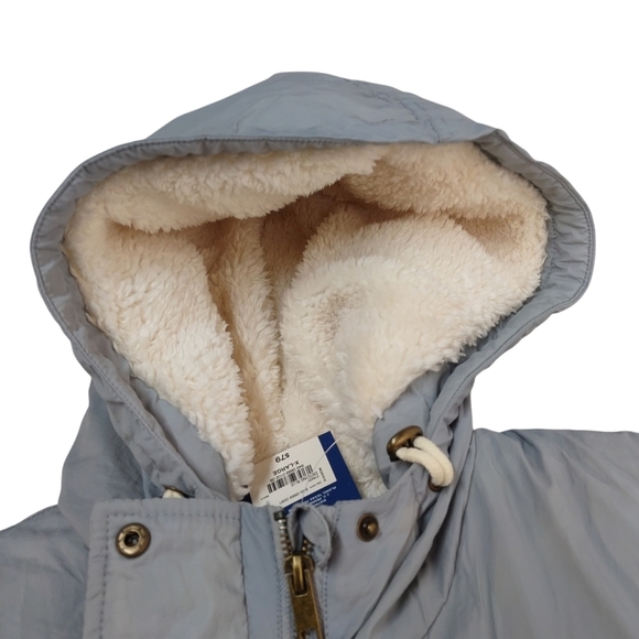 Arizona Jean Co Women's Gray Quilted Hooded Winter Jacket Size X-large NWT - Picture 7 of 13